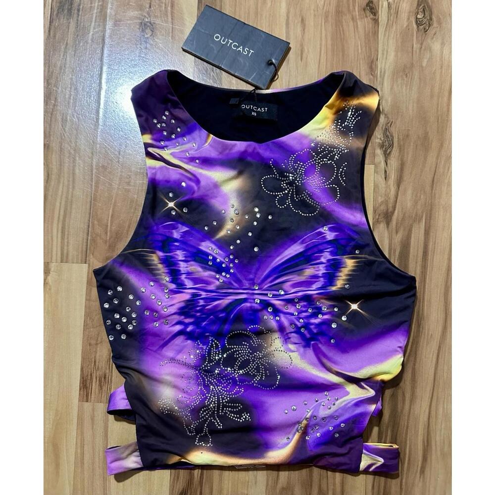 NWT Women’s Jax Top -Outcast Exclusives Purple Size XS